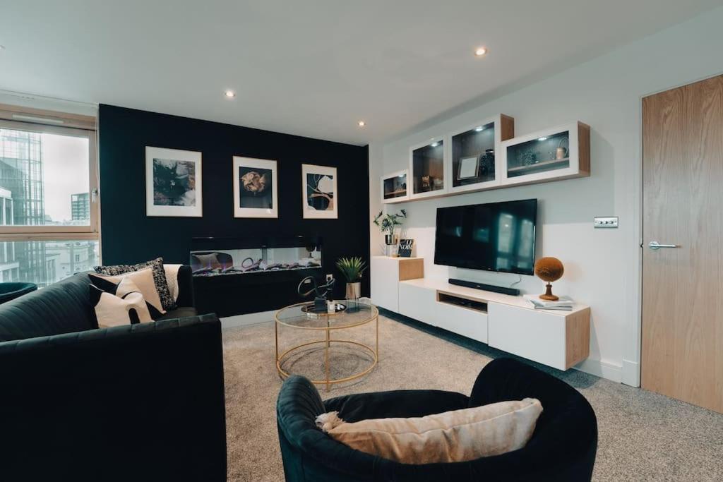 Penthouse Noir - Wyndale Living - Central Bham 2Br Birmingham Bagian luar foto